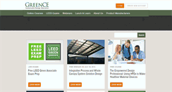 Desktop Screenshot of greence.com